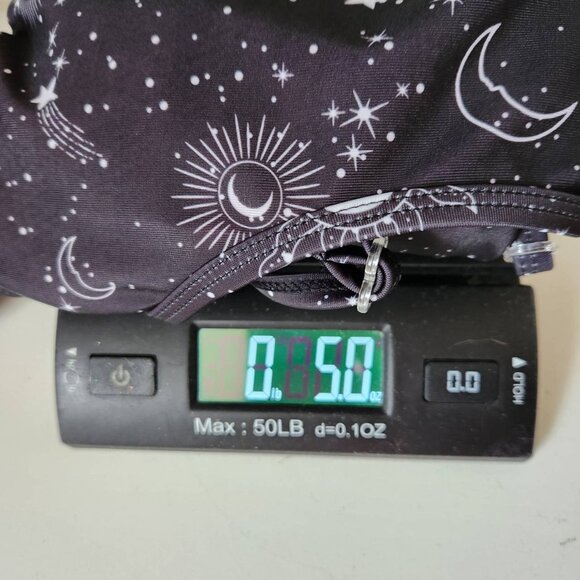 No Boundaries Black Swimsuit Bathing Suit Size S Celestial Stars and Moon Print - Picture 10 of 10